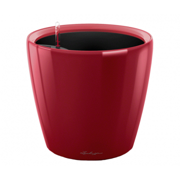Вазон Classico Premium LS 28 Красный глянец (с кашпо и гидросистемой)