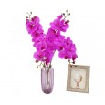 Искусственная ветка Орхидеи пурпурная