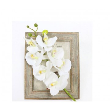 Искусственная ветка Орхидеи белая